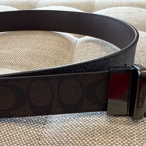 Coach Brown Men's Belt